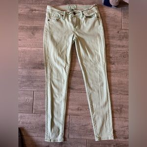 Lucky brand teal jeans